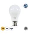 GLOBOSTAR® GLOBE 60053 Λάμπα B22 A60 LED 10W 940lm 360° AC 220-240V IP20 Θερμό Λευκό 2700K - Lumileds SMD Chip - Λευκό Γαλακτερό - Μ6 x Π6 x Υ11cm - 3 Χρόνια Εγγύηση